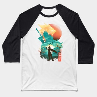 Ukiyo e Soldier Baseball T-Shirt